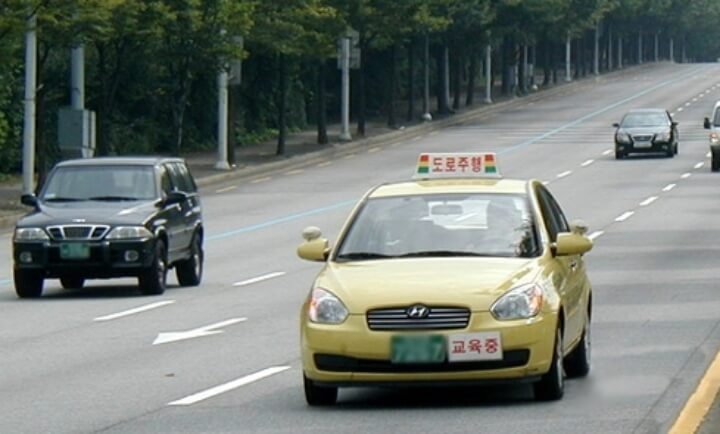 운전면허-도로주행 교육 모습