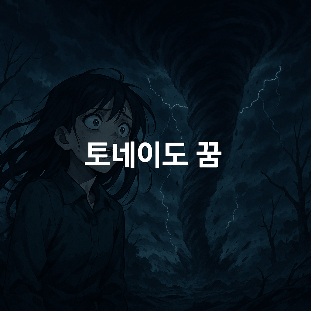 토네이도 꿈 해몽