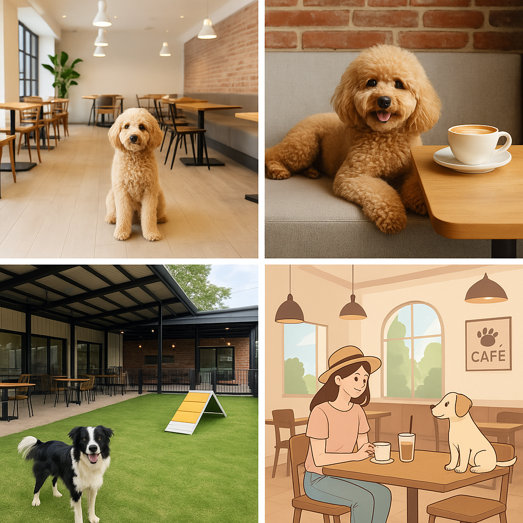 애견동반 카페 종류와 특징
