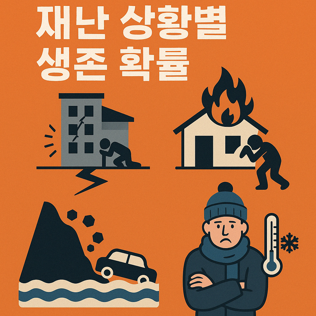 각종 재난 유형