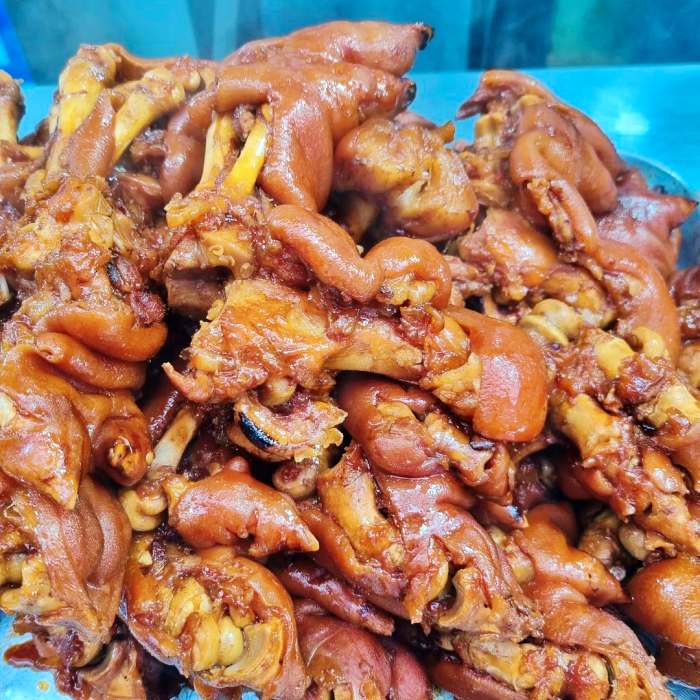 6시내고향 구미 새마을중앙시장 전국 택배 주문 무침 족발 양념족발 맛집