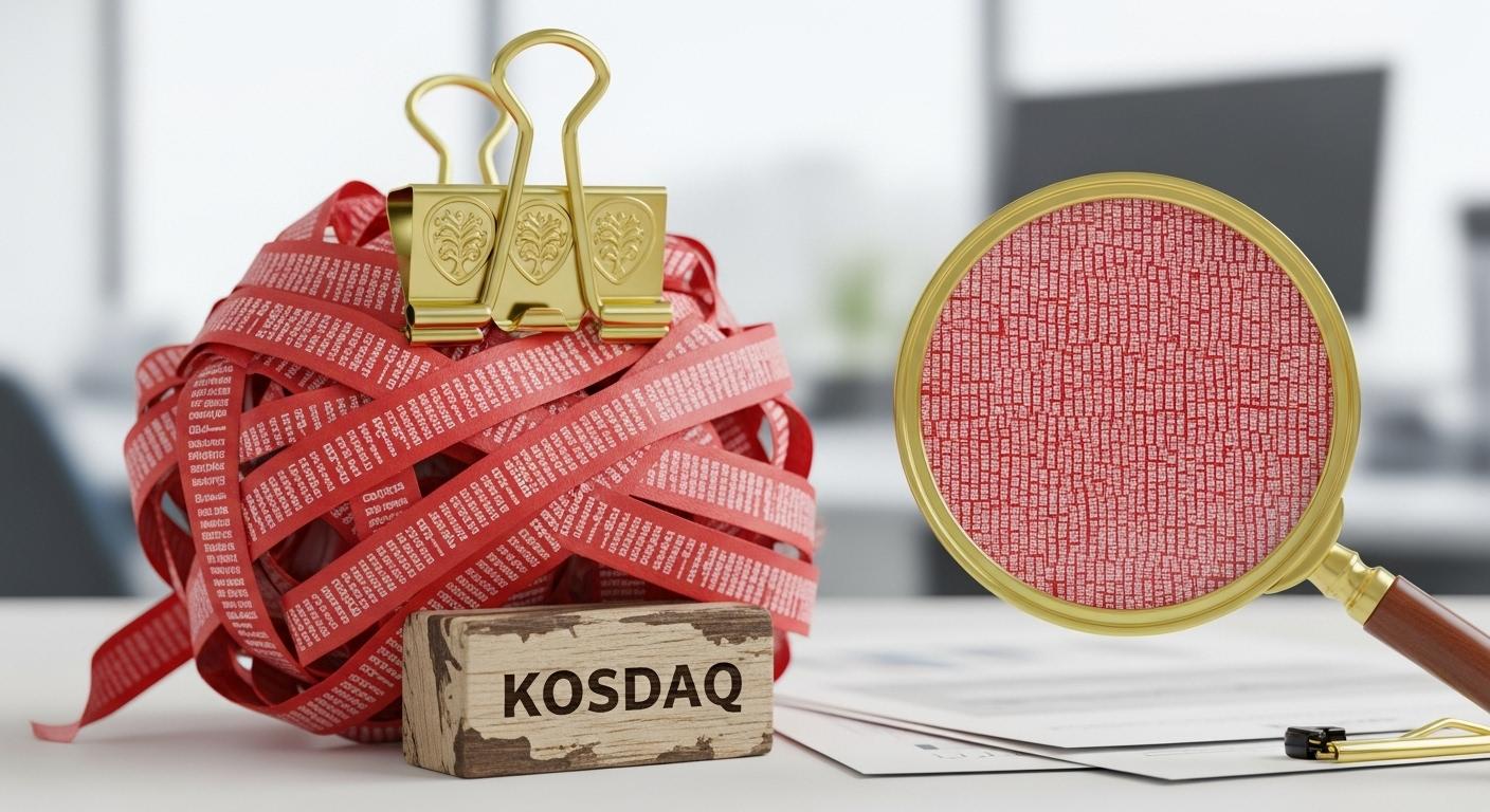 코스닥 관리종목 지정요건