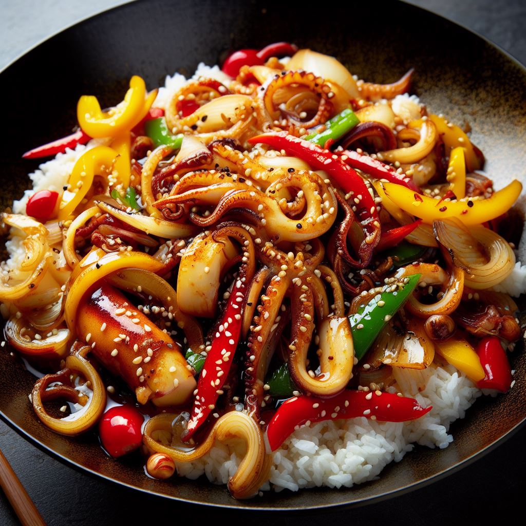 오징어 볶음
