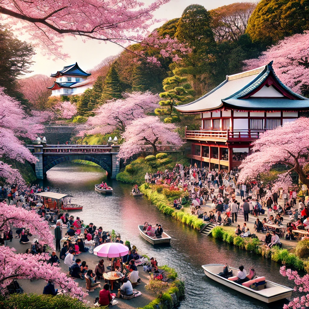 2025년 일본 벚꽃 개화 시기, 명소 3분 정리(오사카, 도쿄, 교토 등)