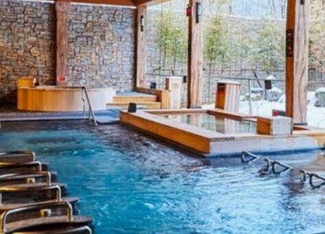 소노벨 청송의 스파 시설 모습