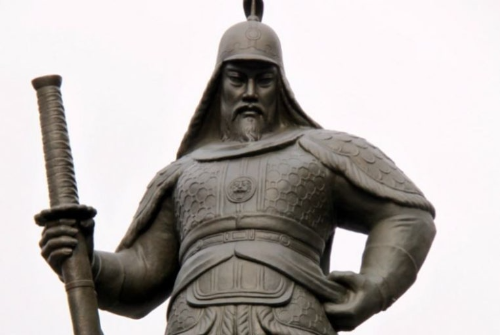 이순신 장군 동상