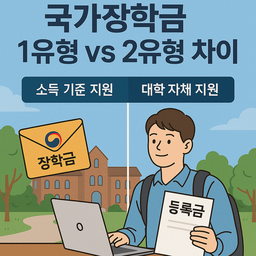 국가장학금 1유형 2유형 차이