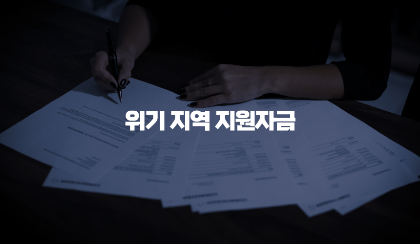 위기 지역 지원자금