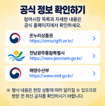 온누리상품권 환급 전통시장 방문 전 확인할 것