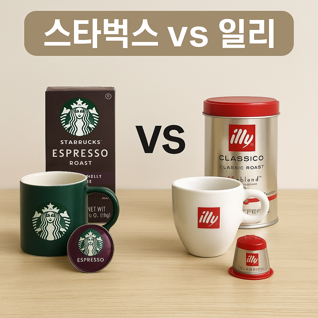 스타벅스 vs 일리