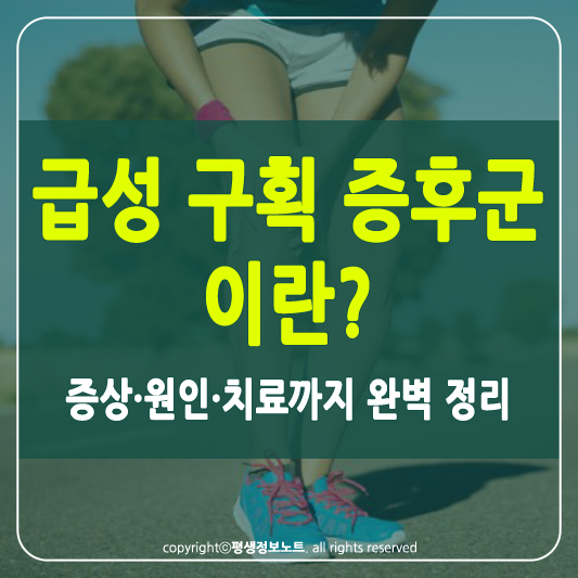급성 구획 증후군 이란 썸네일