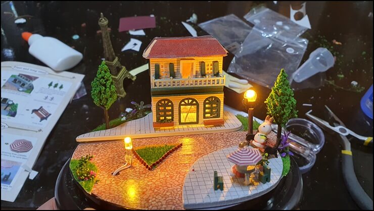 LED조명을-켠-사진