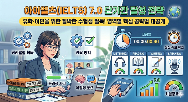 아이엘츠 단기간 공략법
