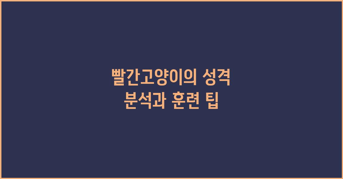빨간고양이