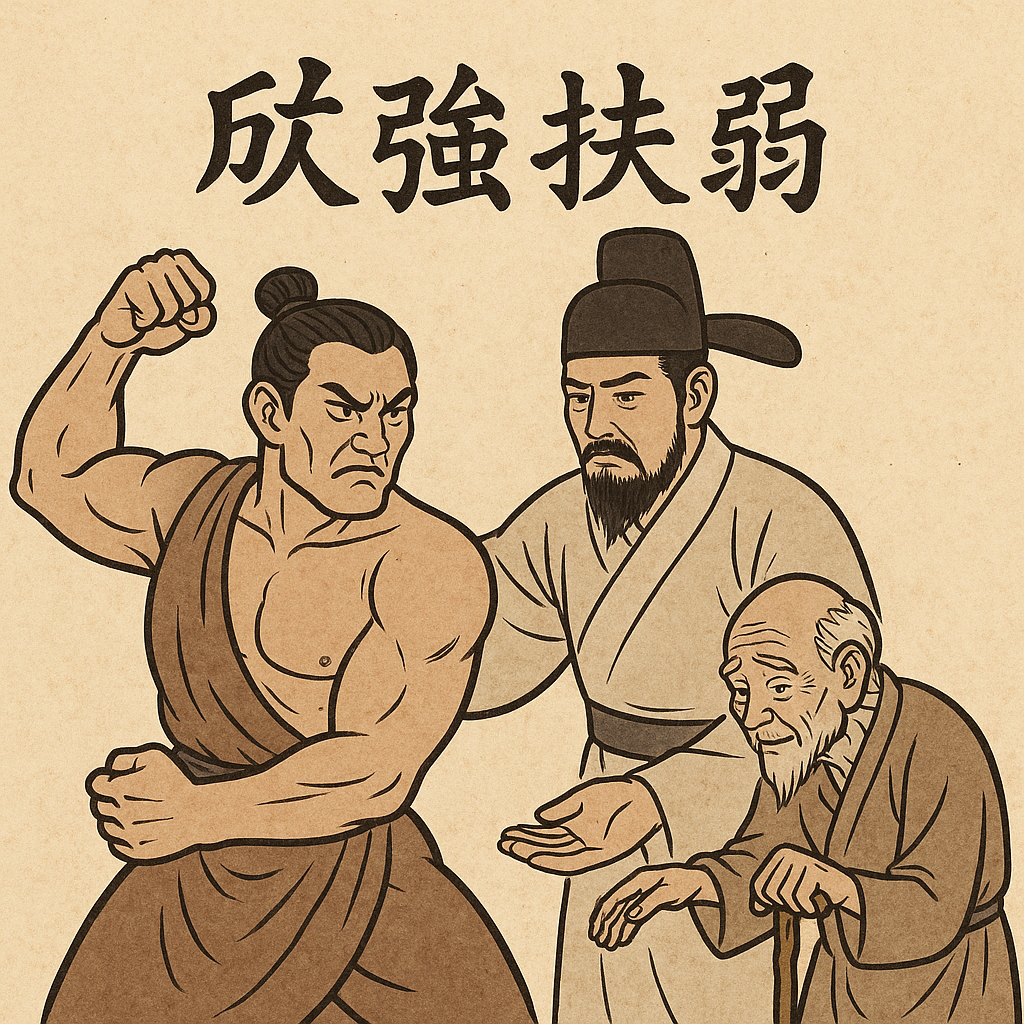 억강부약
