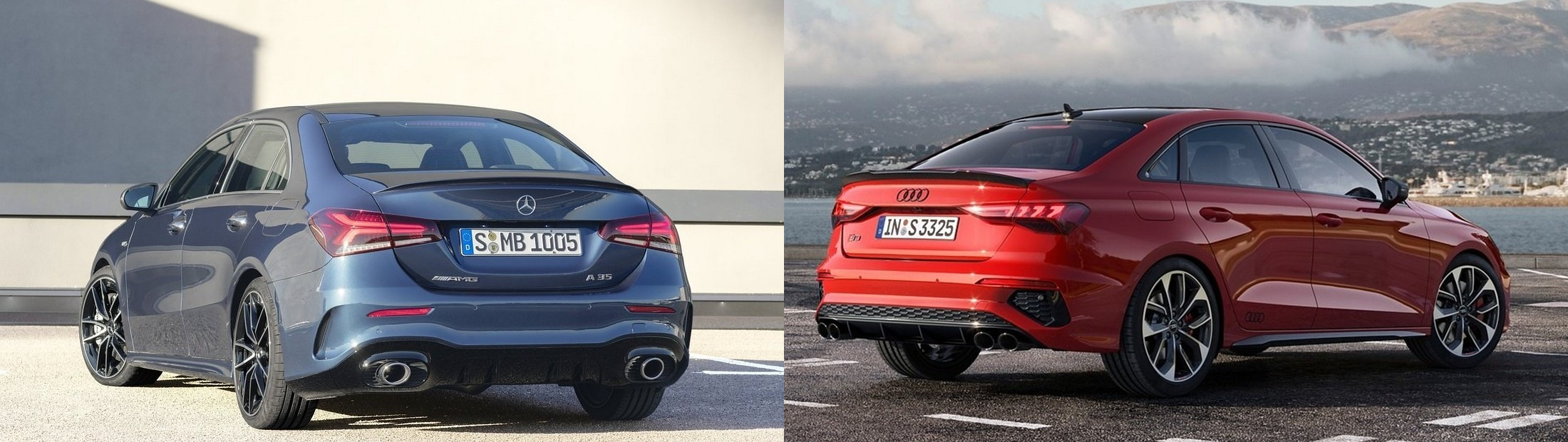 벤츠 A 35 AMG, 아우디 S3 TFSI