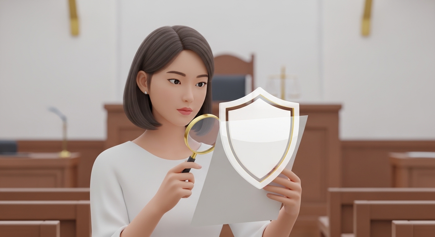 잠정조치 결정 통지의 기본 내용