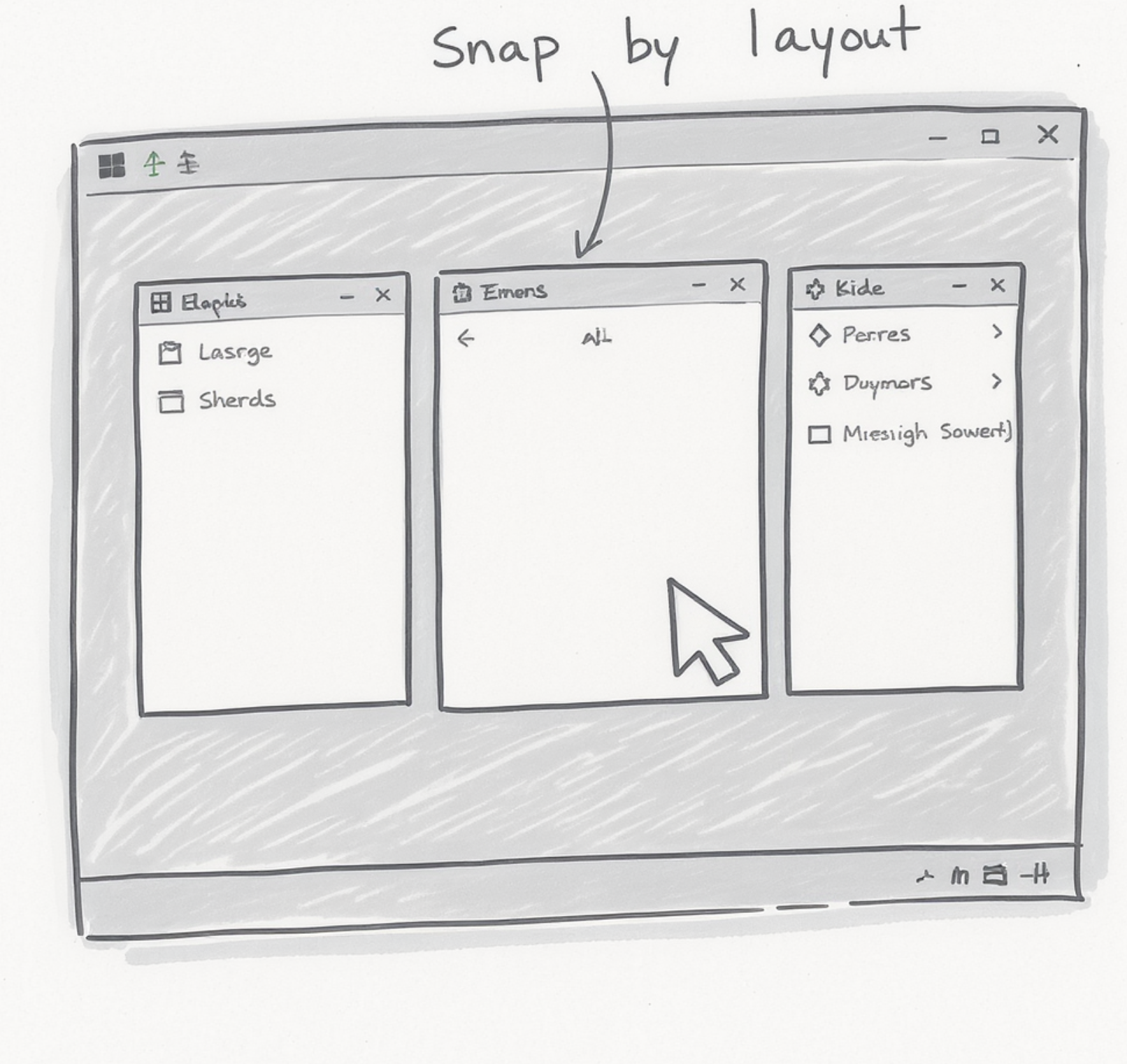 마우스 하나로 착착! 화면 분할의 마법&amp;#44; 스냅 레이아웃