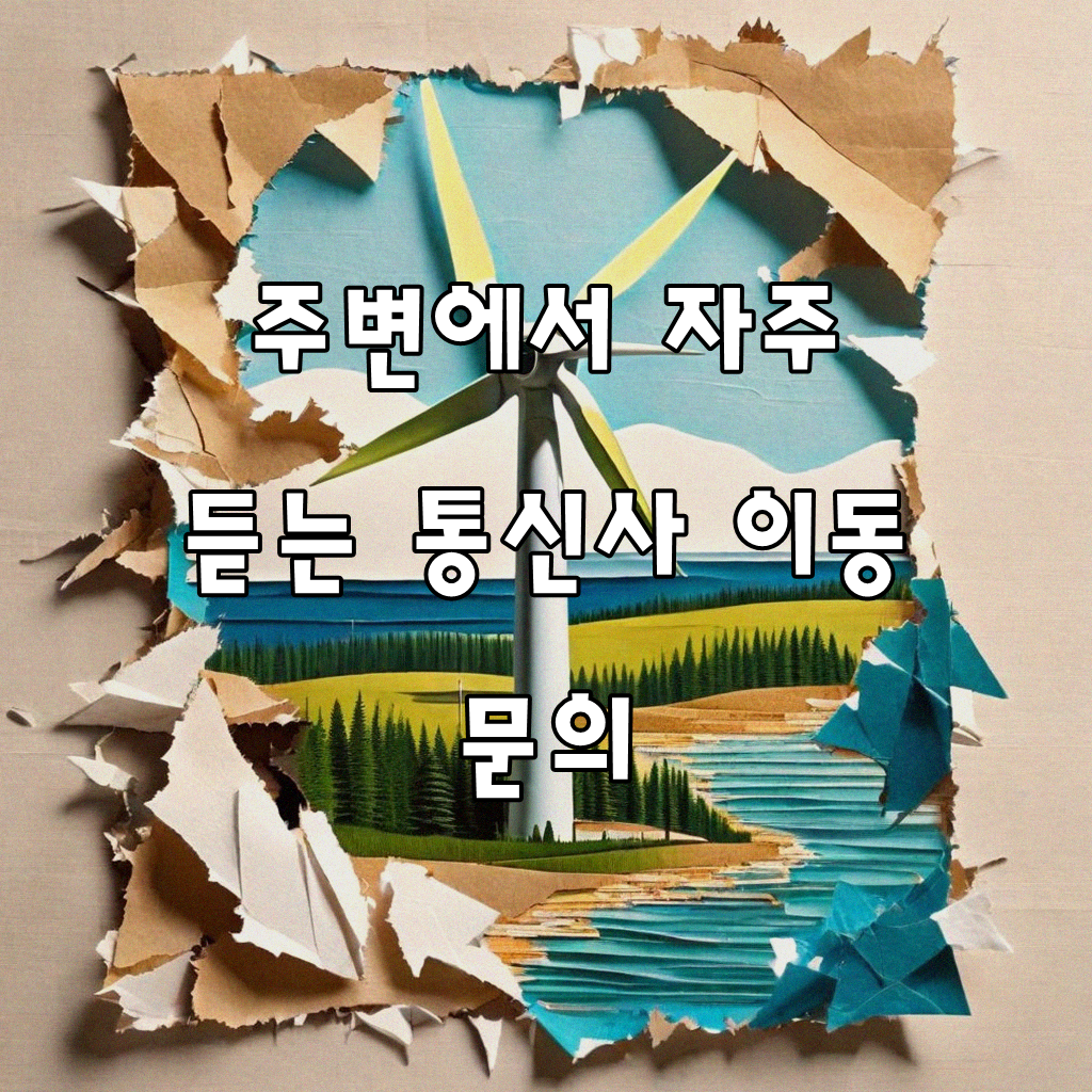 인터넷 TV 집전화 통신사 이동 문의 왜 이렇게 많을까