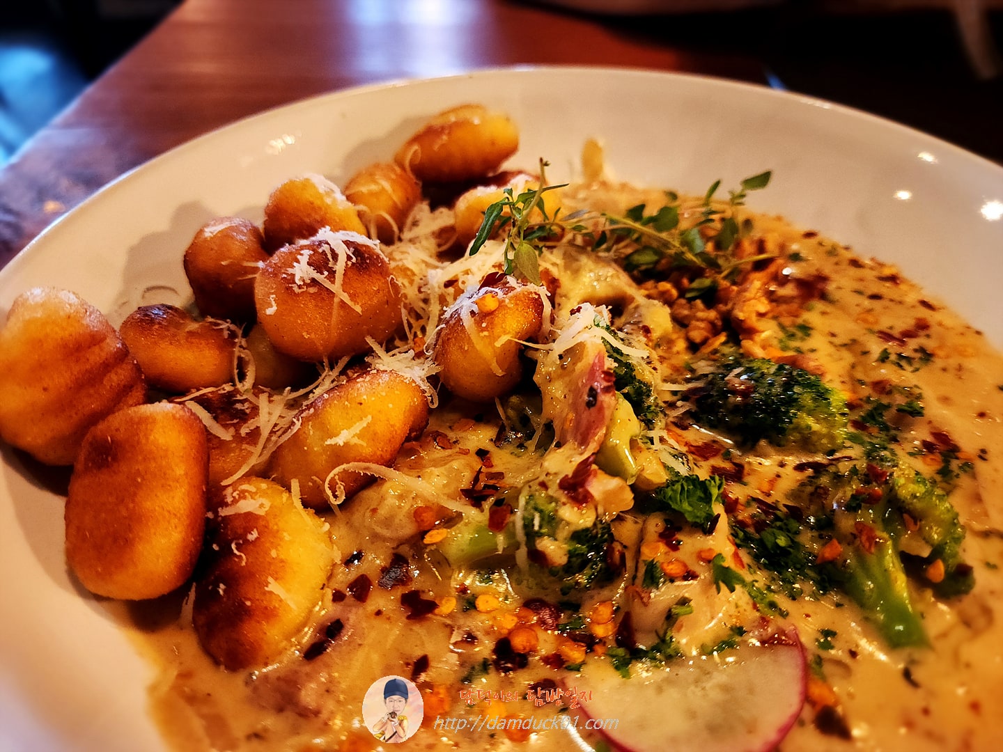 매콤한 크림 뇨끼