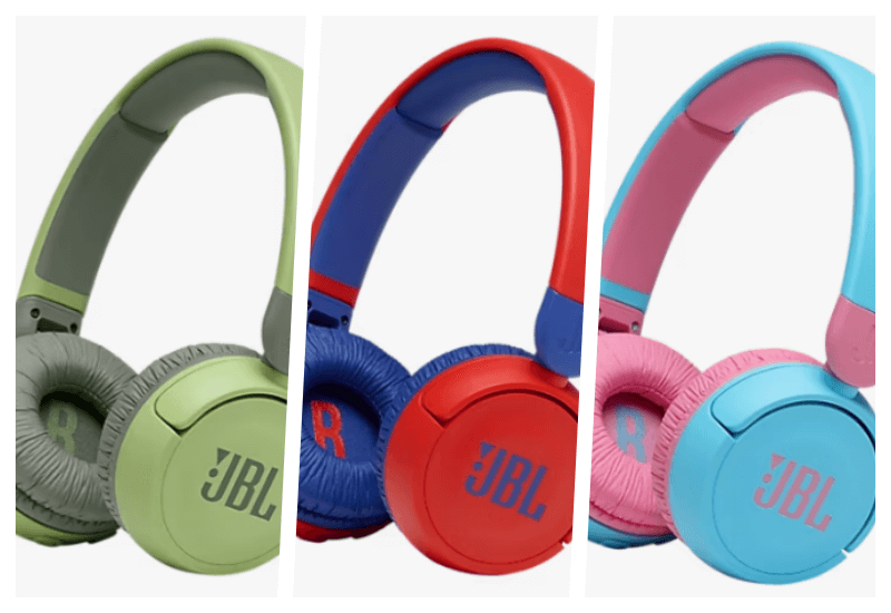 JR310 색상, 왼쪽부터 그린, 레드, 블루 입니다.