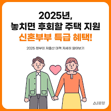 🏠 2025년 국민이 꼭 알아야 할 생활제도 "공공주택 공급 확대 & 청년·신혼부부 특별 대출 지원"