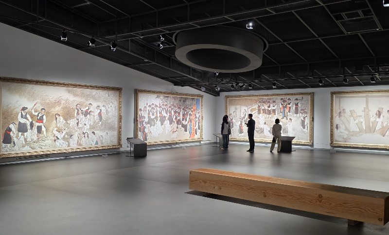 미술관 모습. 순교 미술관