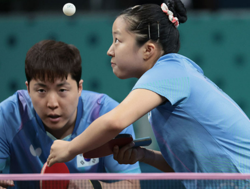 탁구선수 임종훈 신유빈