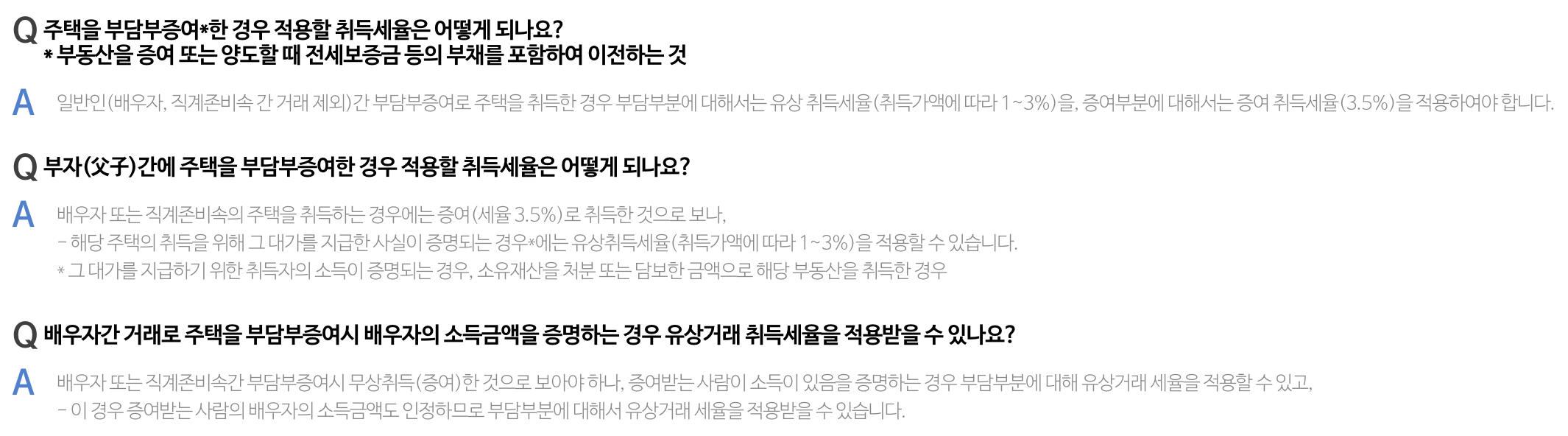 부동산 상가 증여 취득세 정리