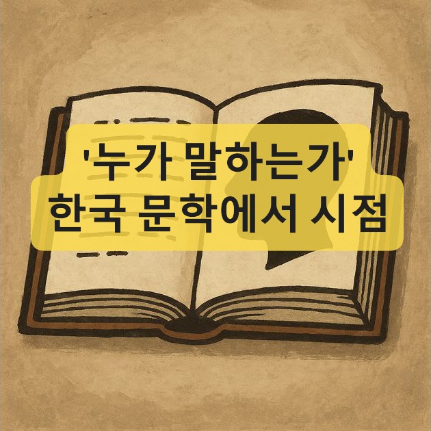 한국 문학의 시점-서술 방식