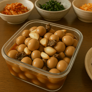 메추리알 조림