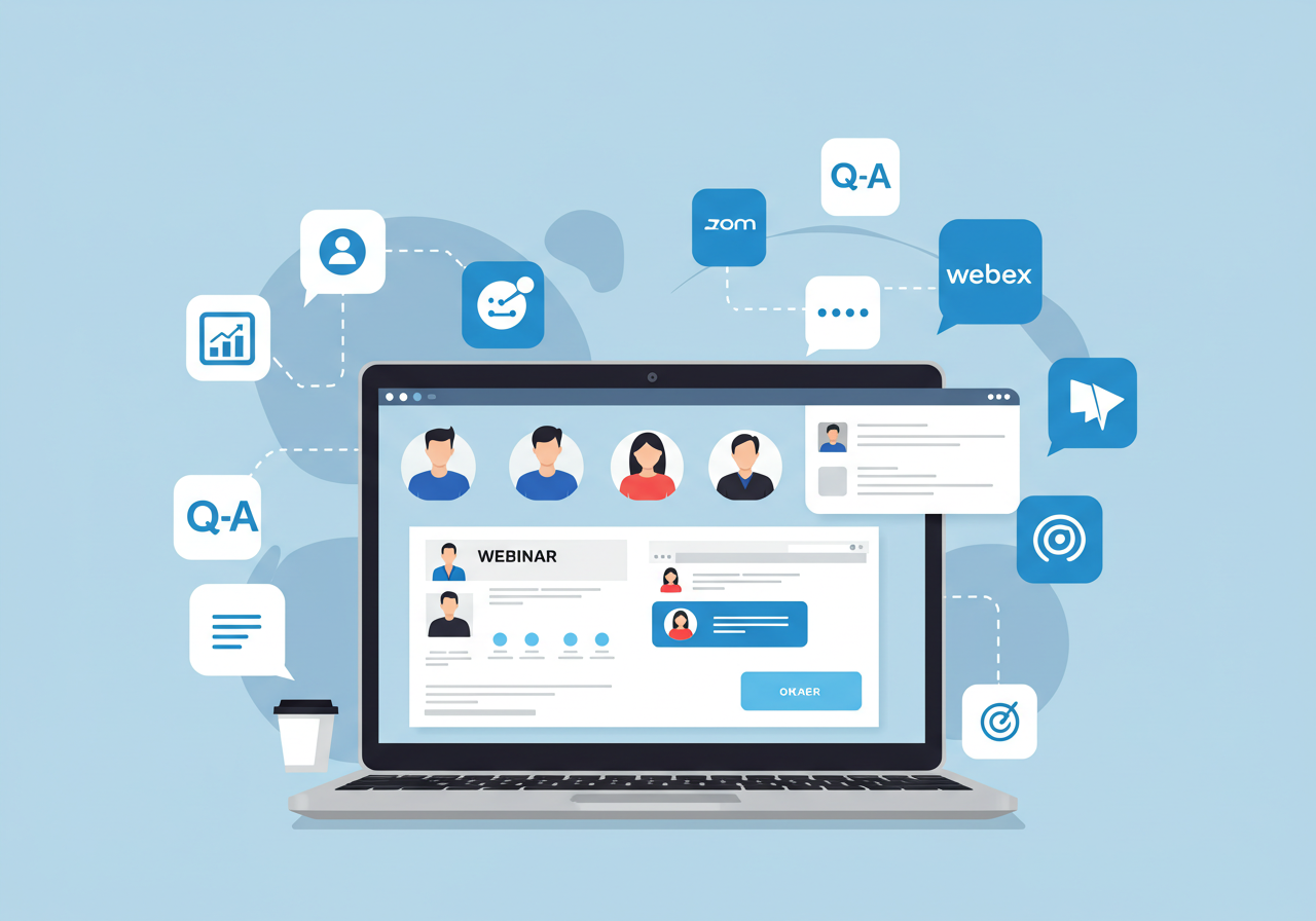 웨비나(Webinar) 뜻, 플랫폼(Zoom, Webex, Teams) 비교 분석