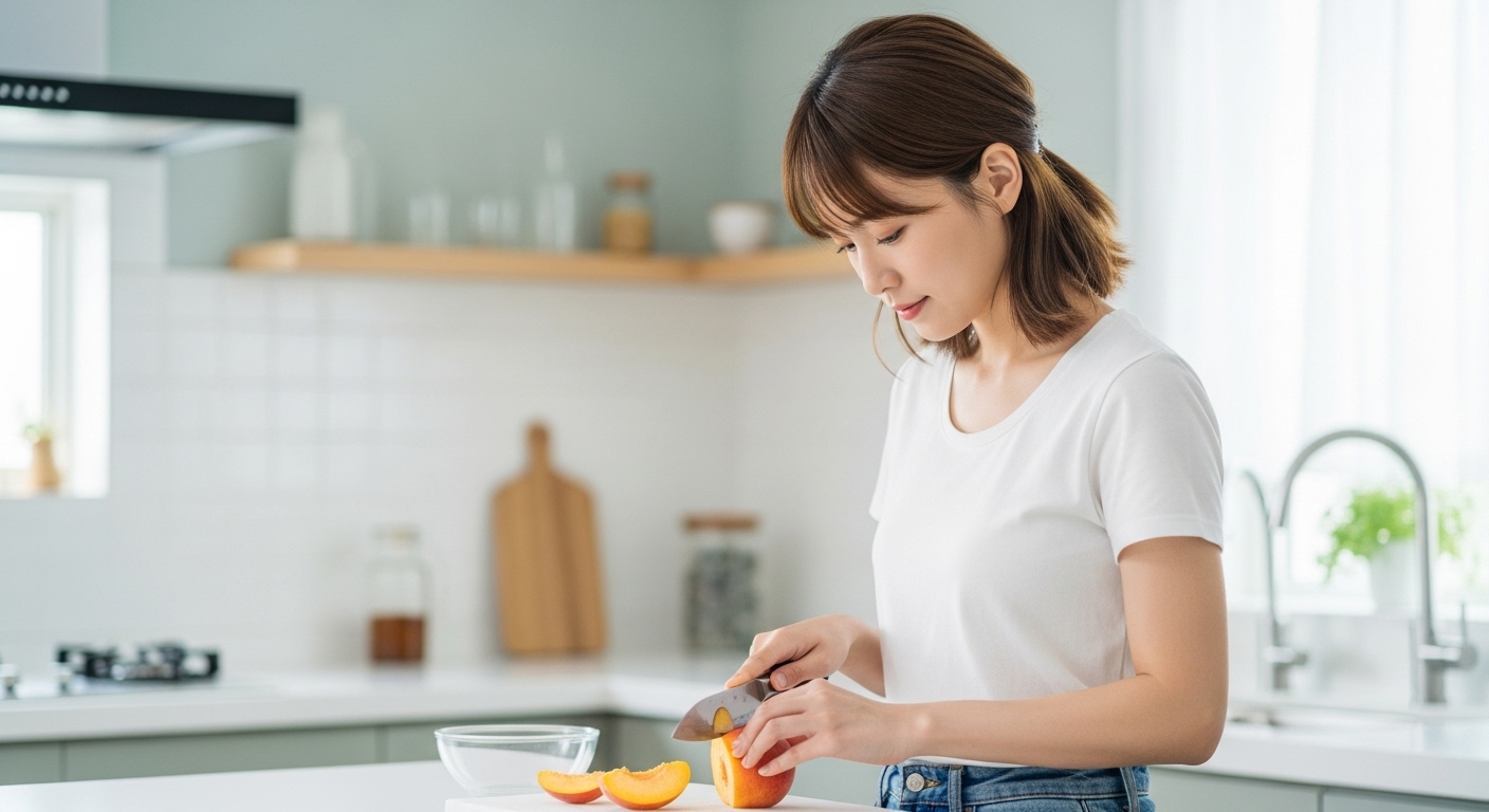 7월 제철음식 복숭아