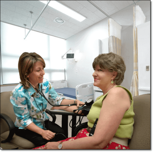 혈압이 높은 여성