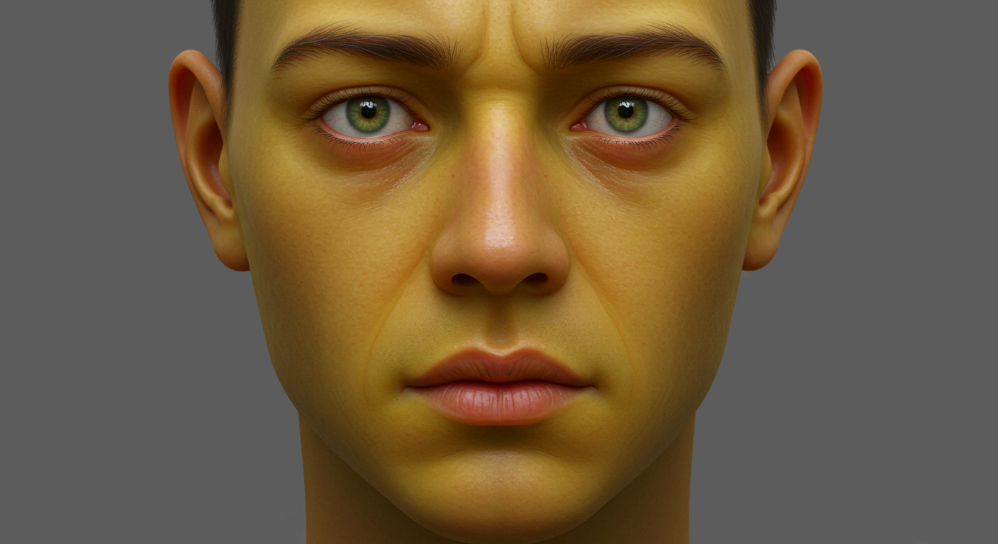 황달과 눈 흰자 노란 변색, A형간염의 대표 증상