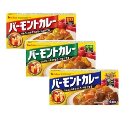 일본의 카레 바몬드카레의 이미지