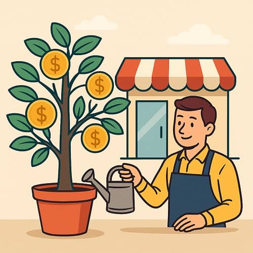 장사는 오늘의 생계와 가게 운영을 위한 수익, 투자는 미래의 안전판입니다. 장사가 안정적일 때부터 투자 습관을 들이면 반드시 위기 대응력과 노후 준비 능력이 달라집니다.
지금부터라도 ETF, 연금저축, IRP로 월 10만 원이라도 시작해보세요. 10년 후 당신의 투자 습관이 든든한 자산이 되어줄 것입니다.