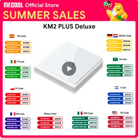 MECOOL KM2 플러스 디럭스 안드로이드 TV 박스1