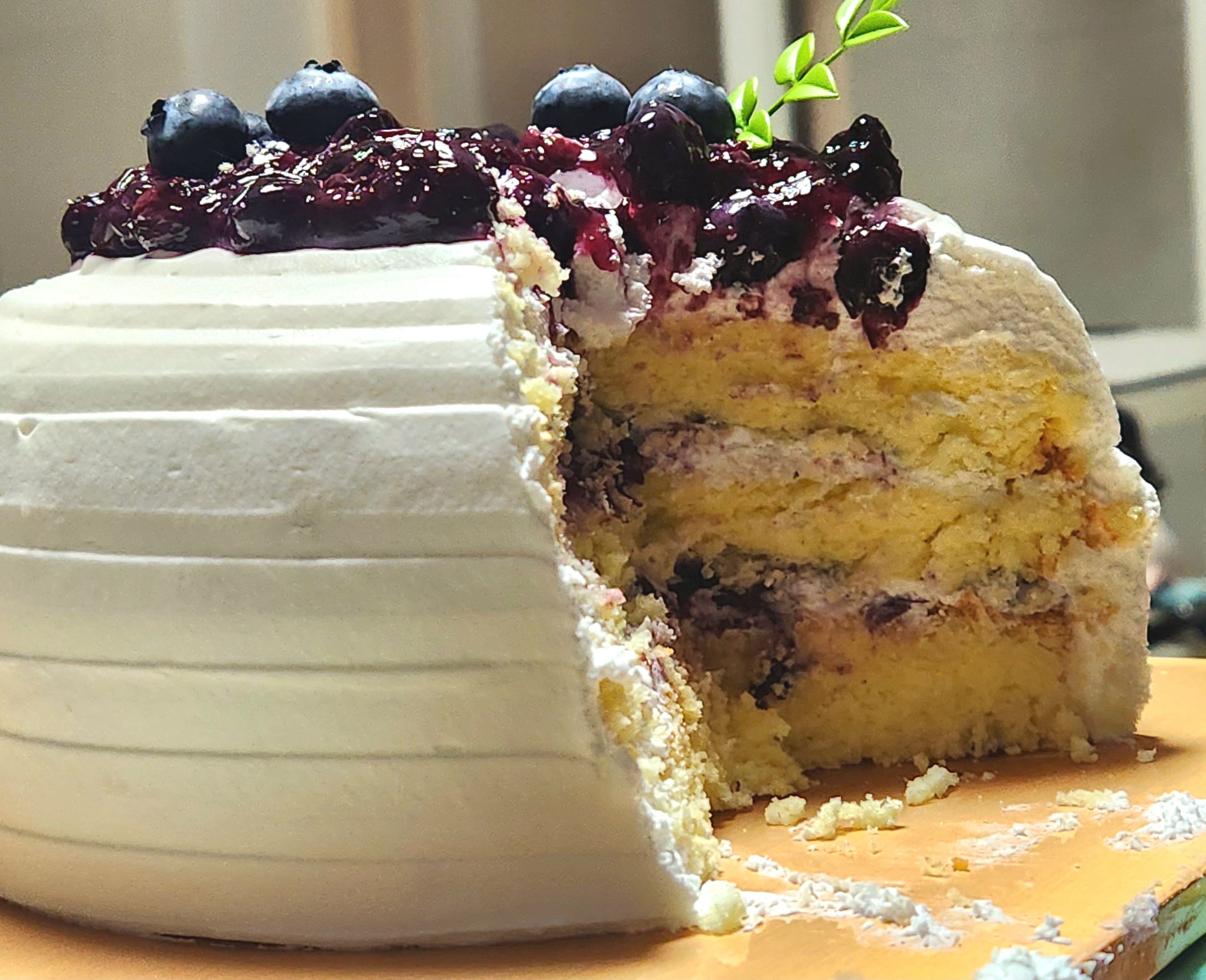 팡쇼과자점 블루베리 생크림 케이크 종류