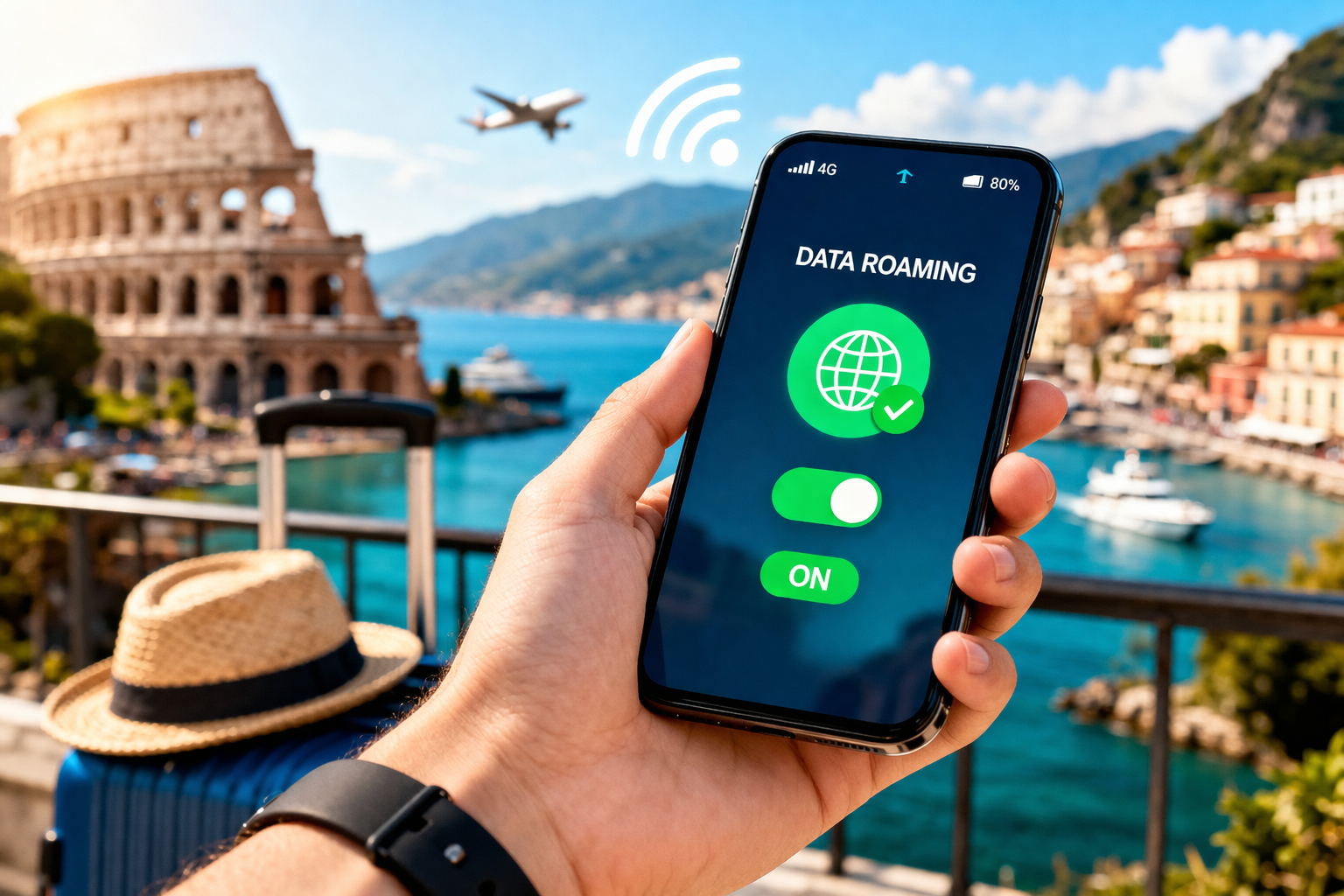 데이터 로밍 관련사진