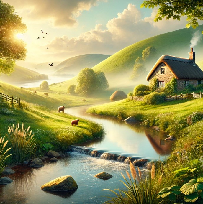 유럽 힐링 그림