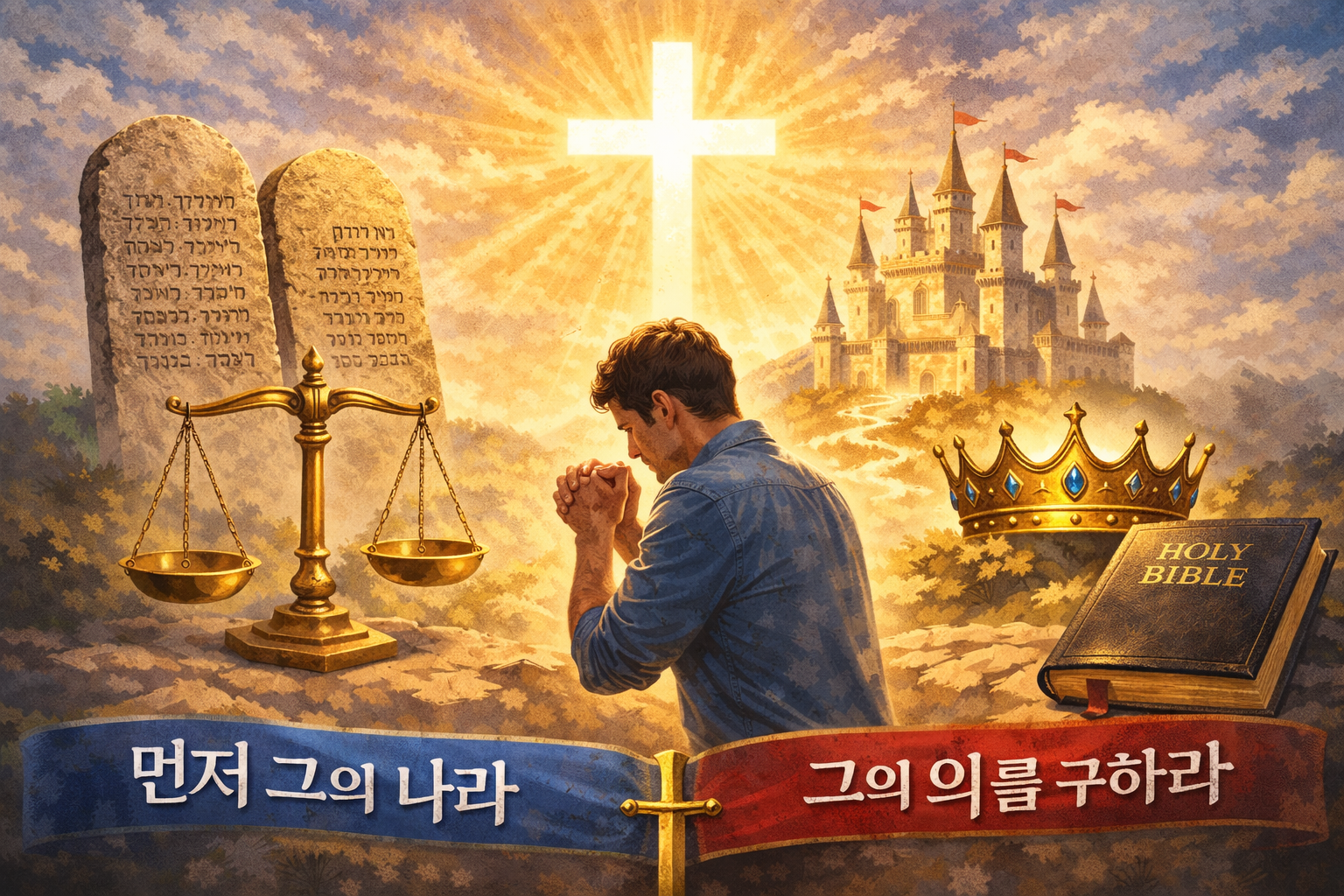 먼저 그의 나라와 의를 구하라는 하나님의 나라와 의를 삶의 근거로 삼는 성도의 구체적인 순종과 믿음의 실제를 나타낸다 요나의 신앙 저널