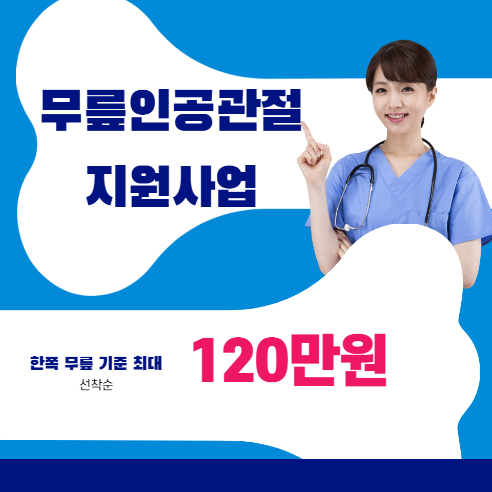 무릎인공관절 지원사업