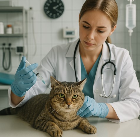 수술 중 마취가 심장병 고양이에 미치는 영향과 안전한 수술법