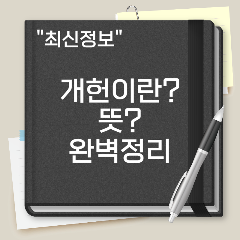 개헌이란