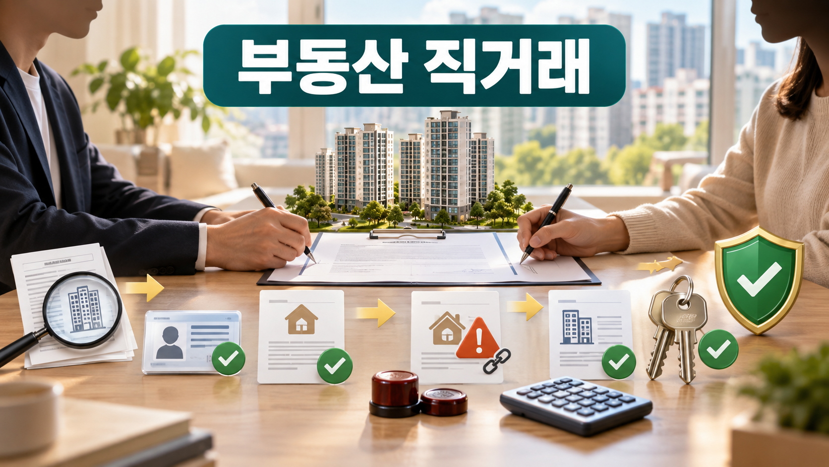 부동산 직거래 시 반드시 넣어야 할 안전 특약 3가지와 신분증 진위확인법