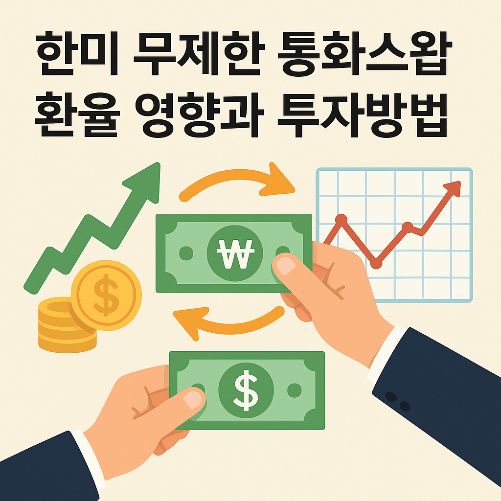 한미 무제한 통화스왑과 환율 영향