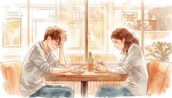 갑자기 뜨거워지는 관심보다, 꾸준히 곁에 있는 태도. 과한 표현보다, 변하지 않는 반응. ISFJ는 그런 사람 앞에서 조금씩 긴장을 내려놓는다에 관한 그림입니다