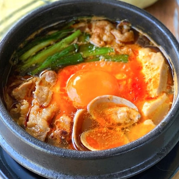 차돌순두부찌개