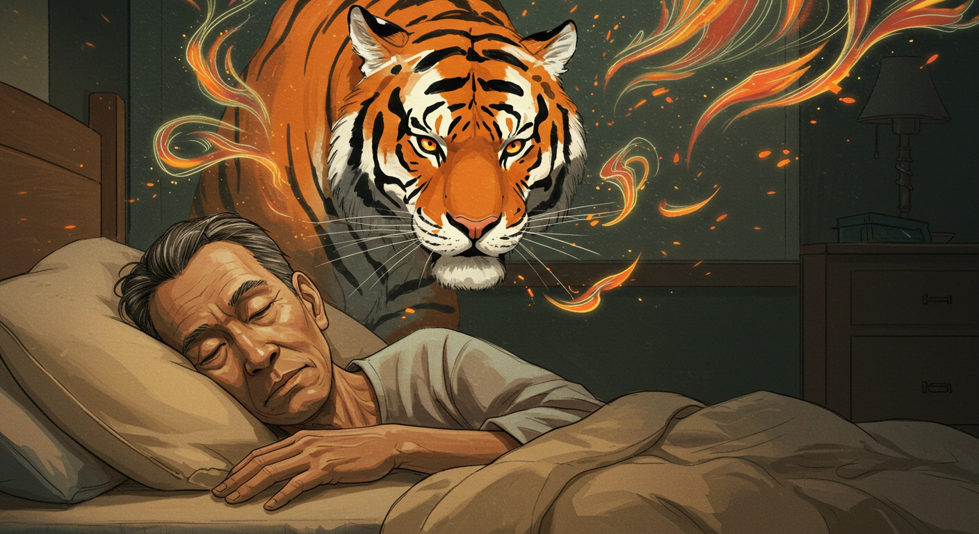 호랑이 꿈해몽 25가지 알아보기(권위&amp;#44; 성공&amp;#44; 위협)